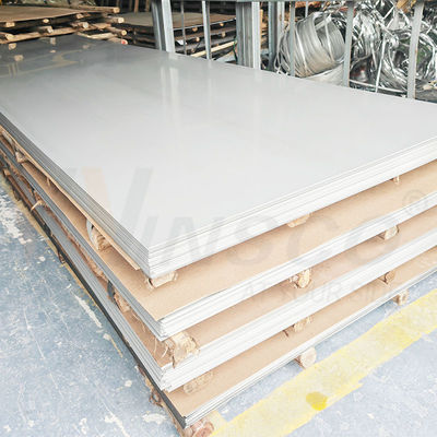 Forte pacchetto per l'esportazione AISI 201 Fresco inossidabile 2B Fogli di superficie 2500mmx1250mmx1.0mm Piastra laminata a freddo in acciaio inossidabile