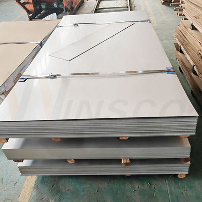 1000 mm larghezza Coldway 2B Stainless Steel Sheet Mill Finish Plate 201