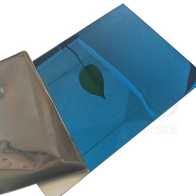 SS 201 lamiera di acciaio inossidabile laminata a freddo 1,2 mm 1,5 mm Zaffiro specchio blu Finito