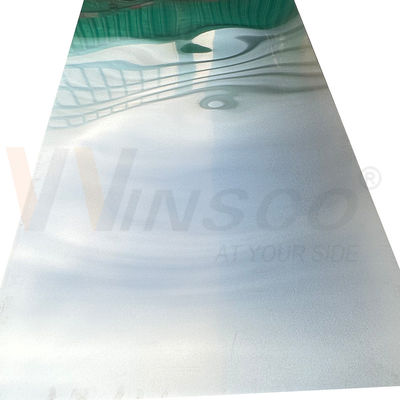 4Ftx8FT Anti-impronta a maniche per capelli lamiera di acciaio inossidabile n. 4 Finito 201 grado