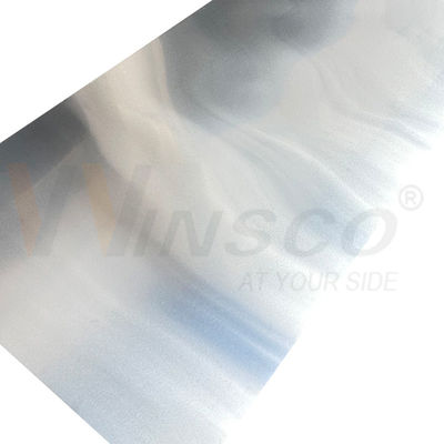 Tolleranza ridotta 304 304L Grado 1250mmx2500mm bordo del mulino n.4 Satin spazzolato lamiera di acciaio inossidabile