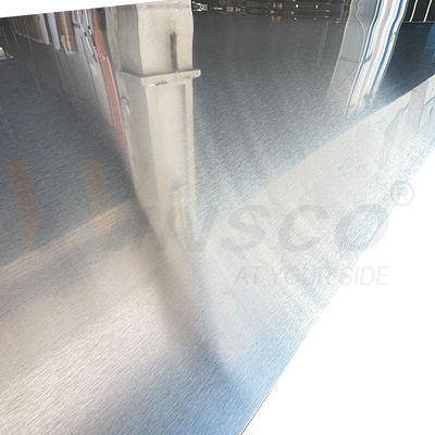 Tolleranza ridotta 304 304L Grado 1250mmx2500mm bordo del mulino n.4 Satin spazzolato lamiera di acciaio inossidabile