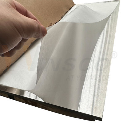 SUS 201 Buona resistenza all'usura 5Ftx10Ft Acciaio inossidabile n. 4 Piastra di superficie spazzolata 1500mmx3000mm