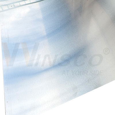 SUS 201 Buona resistenza all'usura 5Ftx10Ft Acciaio inossidabile n. 4 Piastra di superficie spazzolata 1500mmx3000mm