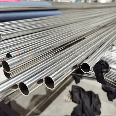 15.9mm tubo di metallo inossidabile TP 201 304 316 superficie di specchio satinato 0,4 mm-1,5 mm spessore della parete 5/8 'tubo rotondo in acciaio inossidabile