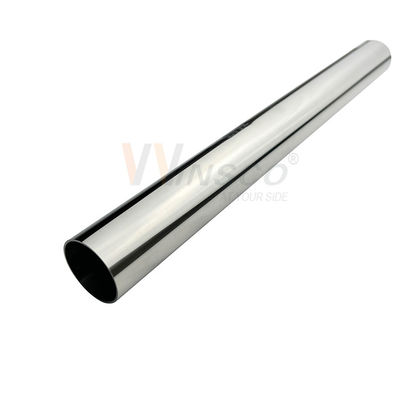 1 1/4' 0,4 mm-3,0 mm tubo rotondo inossidabile specchio superficie satinata 31,8 mm tubo di metallo in acciaio inossidabile 201 304 316 grado