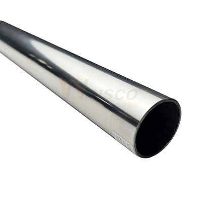 42.4mm OD Mirror Inox Railing Tube 0.8mm-3.0mm Spessore Satin SUS 201 304 316 tubo rotondo in acciaio inossidabile