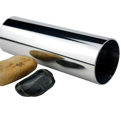 SS 201 304 316 Specchio 0,8 mm-3,0 mm Spessore 2'' Acciaio inossidabile Riling Pipe 50,8 mm Satin Saldato tubo rotondo inossidabile