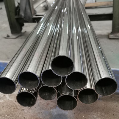 SS 201 304 316 Specchio 0,8 mm-3,0 mm Spessore 2'' Acciaio inossidabile Riling Pipe 50,8 mm Satin Saldato tubo rotondo inossidabile