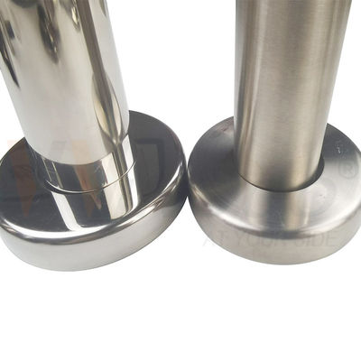 C304 C316 Acciaio inossidabile Copertura di base della balaustra per tubi rotondi di 12,7 mm 19 mm 1'31,8 mm 38,1 mm 2'