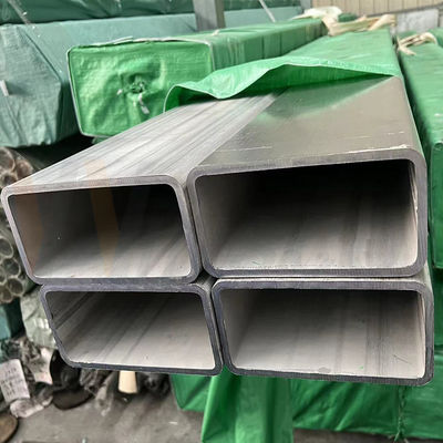 Tubo di acciaio inossidabile di grandi dimensioni saldato resistente alla corrosione 201 304 316 di grado 150mmx300mm tubo rettangolare in acciaio inossidabile