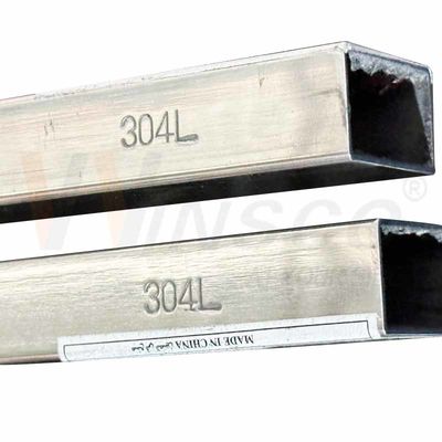 Resistenza alla corrosione Winsco Metal Inox Saldato tubo 304L di grado di acciaio inossidabile tubo rotondo quadrato rettangolare