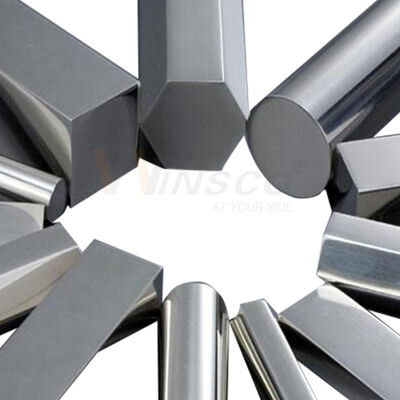 Specificativi completi SUS 201 304 316 Grade Inox Rod Round Suqare Flat Hexagon Angle Channel Shape Stainless Steel Bar