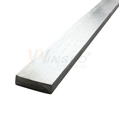 Superficie personalizzabile 6 metri Verga rettangolare Platina Inox SS 201 304 316 Bar piatta in acciaio inossidabile lucidato