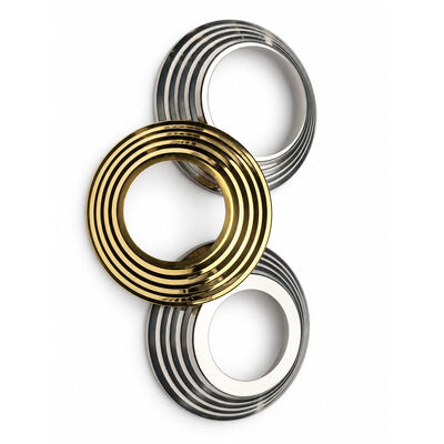 SS 201 304 Parti di stivale inossidabile Argento Oro Acciaio inossidabile Coperta di base del manubrio per 19 mm 1'' 2' 63.5 mm Newel Round Post