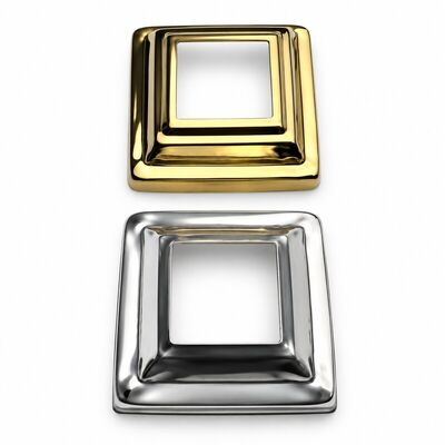 Copri basi quadrate per pali in acciaio inossidabile 201/304 per l'Arabia Saudita – Argento e Oro