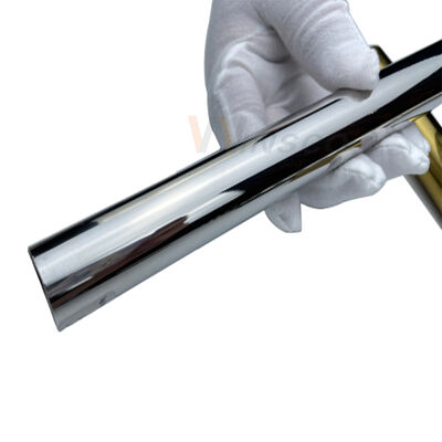 0.4mm-3.0mm Superficie Satin Mirror 1 3/8'' tubo inossidabile 201 304 316 grado 35mm Dia tubo rotondo in acciaio inossidabile