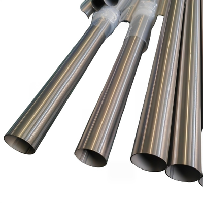 Winsco Metal SUS 201 304 316 tubo di metallo inossidabile specchio satinato finitura 0,4 mm-3,0 mm tubo rotondo in acciaio inossidabile 33 mm