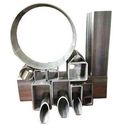 Tubo d'elaborazione non standard Tp 201 di acciaio inossidabile del diametro grande industriale rettangolare del quadrato rotondo 304 316 densamente