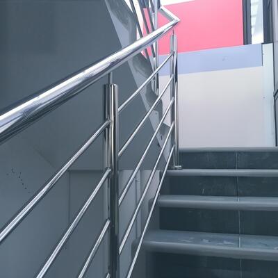 Staffa per corrimano in acciaio inossidabile SS304 SS316, supporto per ringhiera regolabile