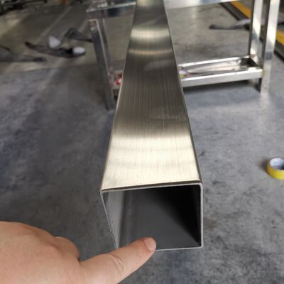 Tubi quadrati e rettangolari in acciaio inossidabile da 10x10mm a 200x200mm con spessore della parete da 1,5-5,0mm per edilizia e ringhiere