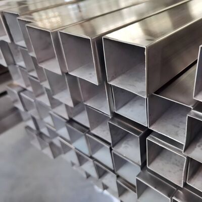 Tubi quadrati e rettangolari in acciaio inossidabile da 10x10mm a 200x200mm con spessore della parete da 1,5-5,0mm per edilizia e ringhiere