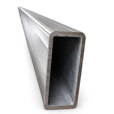 Tubo Rettangolare Saldato in Acciaio Inossidabile di Grandi Dimensioni 150x300mm SS201 SS304 SS316 per Costruzioni e Fabbricazione