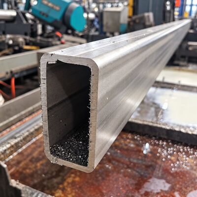 Tubo Rettangolare Saldato in Acciaio Inossidabile di Grandi Dimensioni 150x300mm SS201 SS304 SS316 per Costruzioni e Fabbricazione