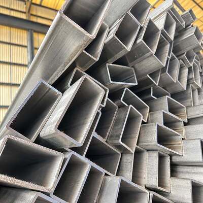 Tubo Rettangolare Saldato in Acciaio Inossidabile di Grandi Dimensioni 150x300mm SS201 SS304 SS316 per Costruzioni e Fabbricazione