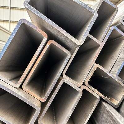 Tubo Rettangolare Saldato in Acciaio Inossidabile di Grandi Dimensioni 150x300mm SS201 SS304 SS316 per Costruzioni e Fabbricazione