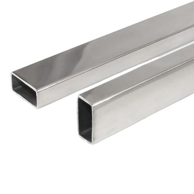 Piccolo tubo rettangolare in acciaio inossidabile 4x5-5x25mm parete sottile SS201 304 316