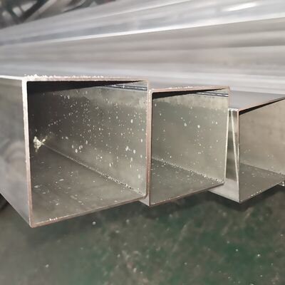SUS 201 AISI 304 TP 316 Grade Large Size Inxo Thick Wall Tube 120mmx120mm Tubo quadrato in acciaio inossidabile