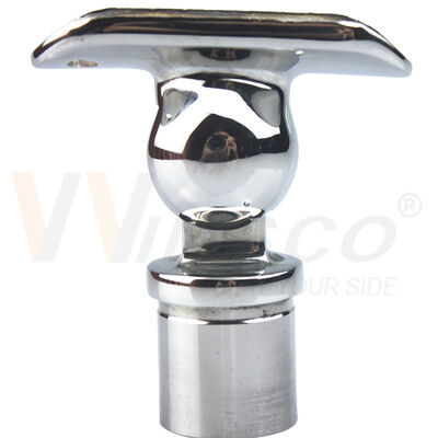 Angle Adjustable 25.4mm (1") Tube Mount Stainless Steel Railing Saddle Handrail Bracket | Winsco Metal VA104