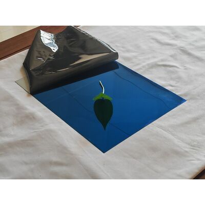 Lastra in acciaio inossidabile specchio blu zaffiro 304 304L PVD, 1250mmx2500mm