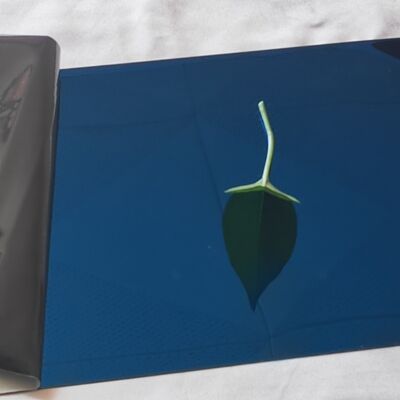 Lamiera di acciaio inossidabile rivestita in PVD blu zaffiro AISI 201 da 1000 mm x 2000 mm, piastra metallica inox a specchio 8K