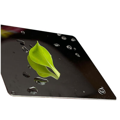 Black Mirror Stainless Steel Sheet in AISI 201 304 316 with Factory Direct Supply